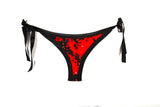 Bikini Bottom RED BLACK Combo - TenaZZ Design