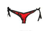 Bikini Bottom RED BLACK Combo - TenaZZ Design