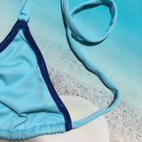 Bikini Top Triangle LightyBlue - TenaZZ Design