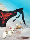 Bikini Bottom RED BLACK Combo - TenaZZ Design