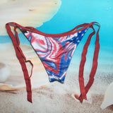 Bikini Bottom Red Blue - TenaZZ Design