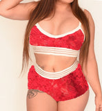 Lingerie Top Bralette Red Lace - TenaZZ Design